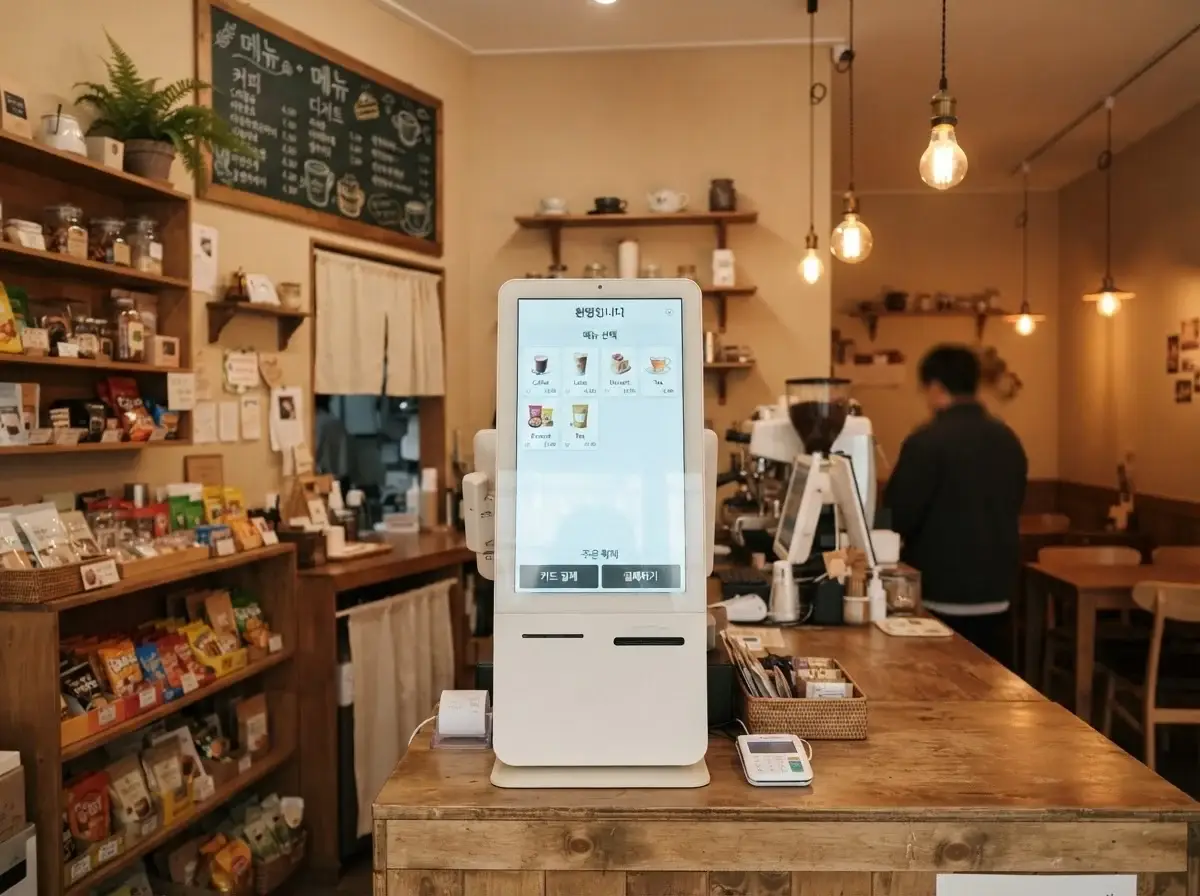 스마트상점 기술보급사업으로 스마트 장비를 도입한 소상공인 매장